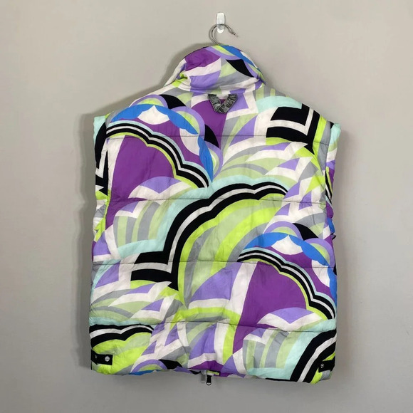 NWOT Free People FP Movement In A Bubble Patterned Puffer Vest Women's XS Active - Picture 5 of 16